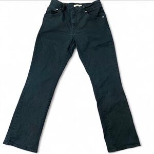 Vintage 2006 black women's 550 relaxed boot cut Levi's size 8M